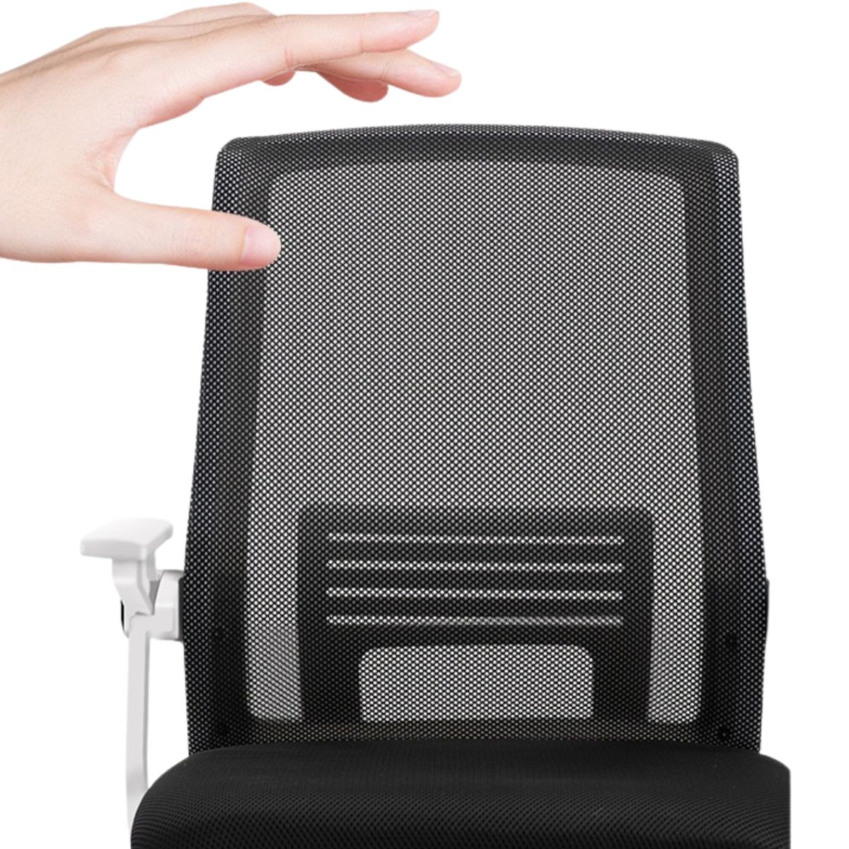 CRUSEC - Pack 2 Sillas De Oficina Escritorio Ejecutiva - Blanco