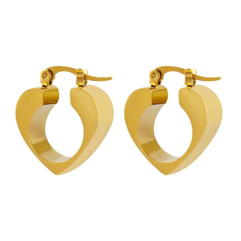 GENERICO - Aros Mujer Bañados En Oro 18k Modelo Beatríz