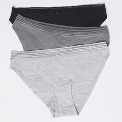 ETAM - Pack 3 Calzones Slip - Jack Lace Mujer