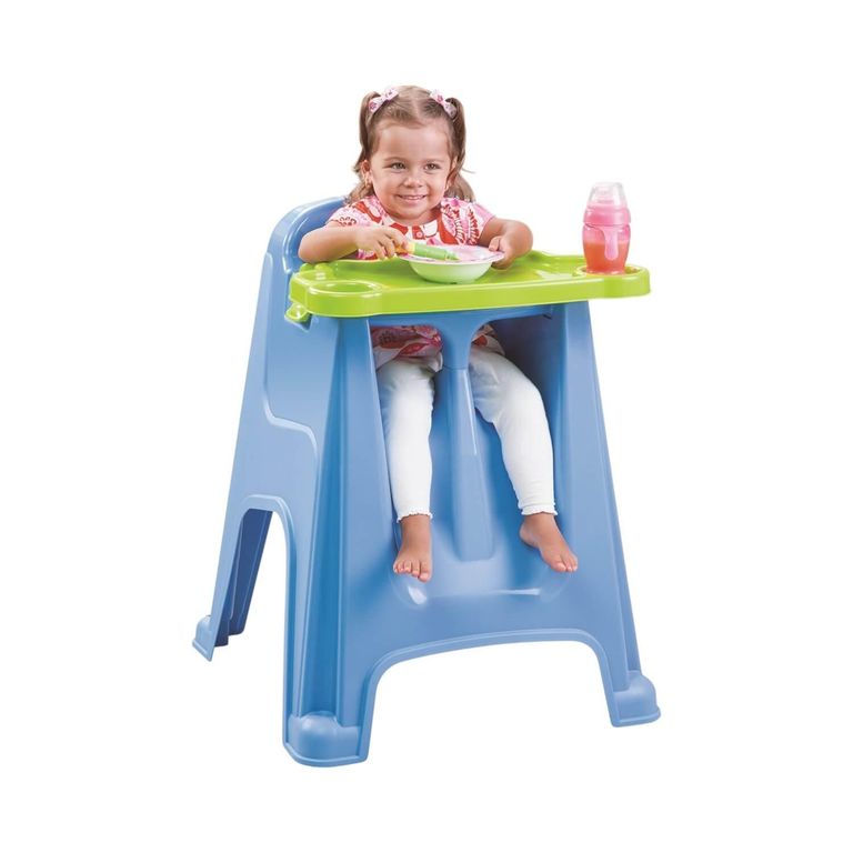 Silla Comedor Para Bebe Multicolor 60x59x77 cms