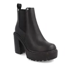 BATA - BOTÍN CASUAL MUJER KISSY 2 NEGRO