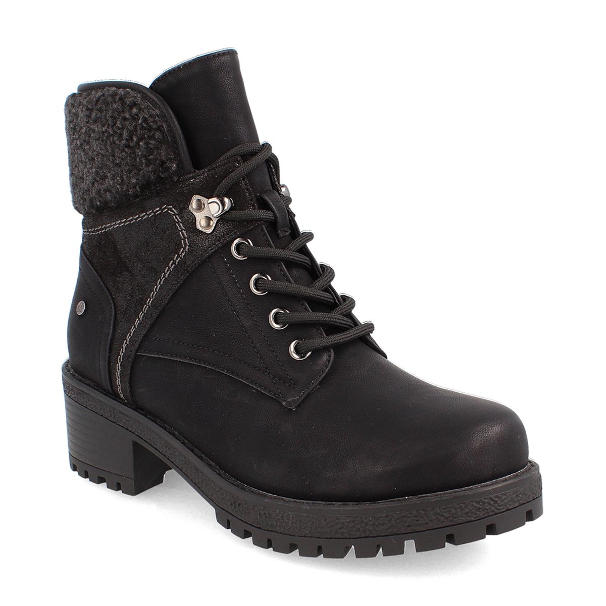 BATA - Botín Casual Mujer Bata Red Label Xti Negro