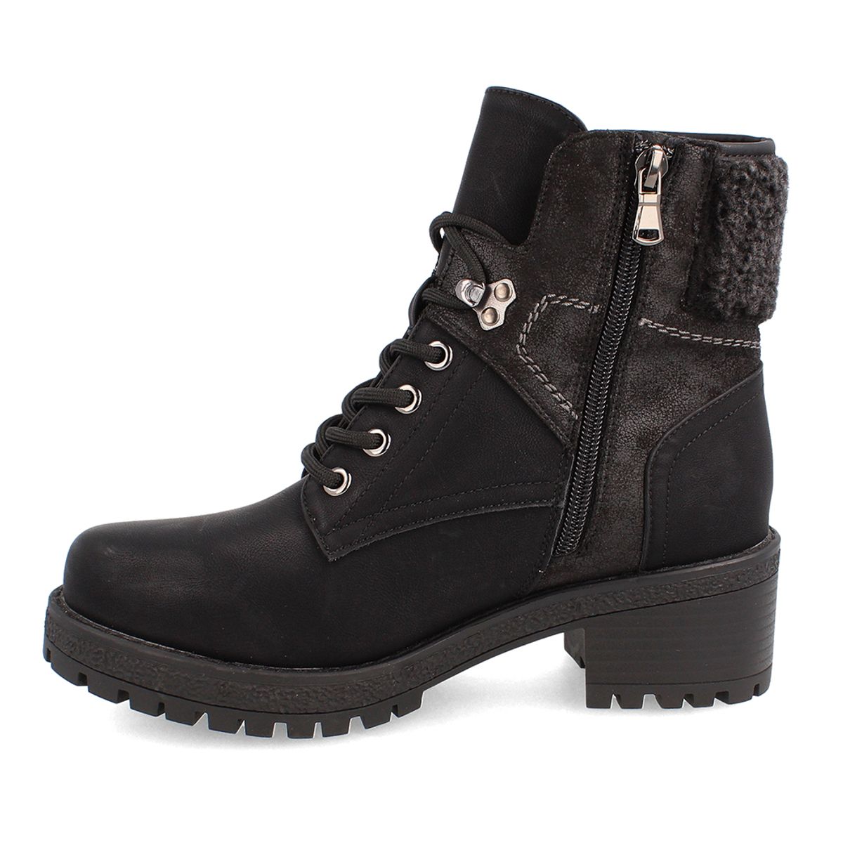 BATA - Botín Casual Mujer Bata Red Label Xti Negro