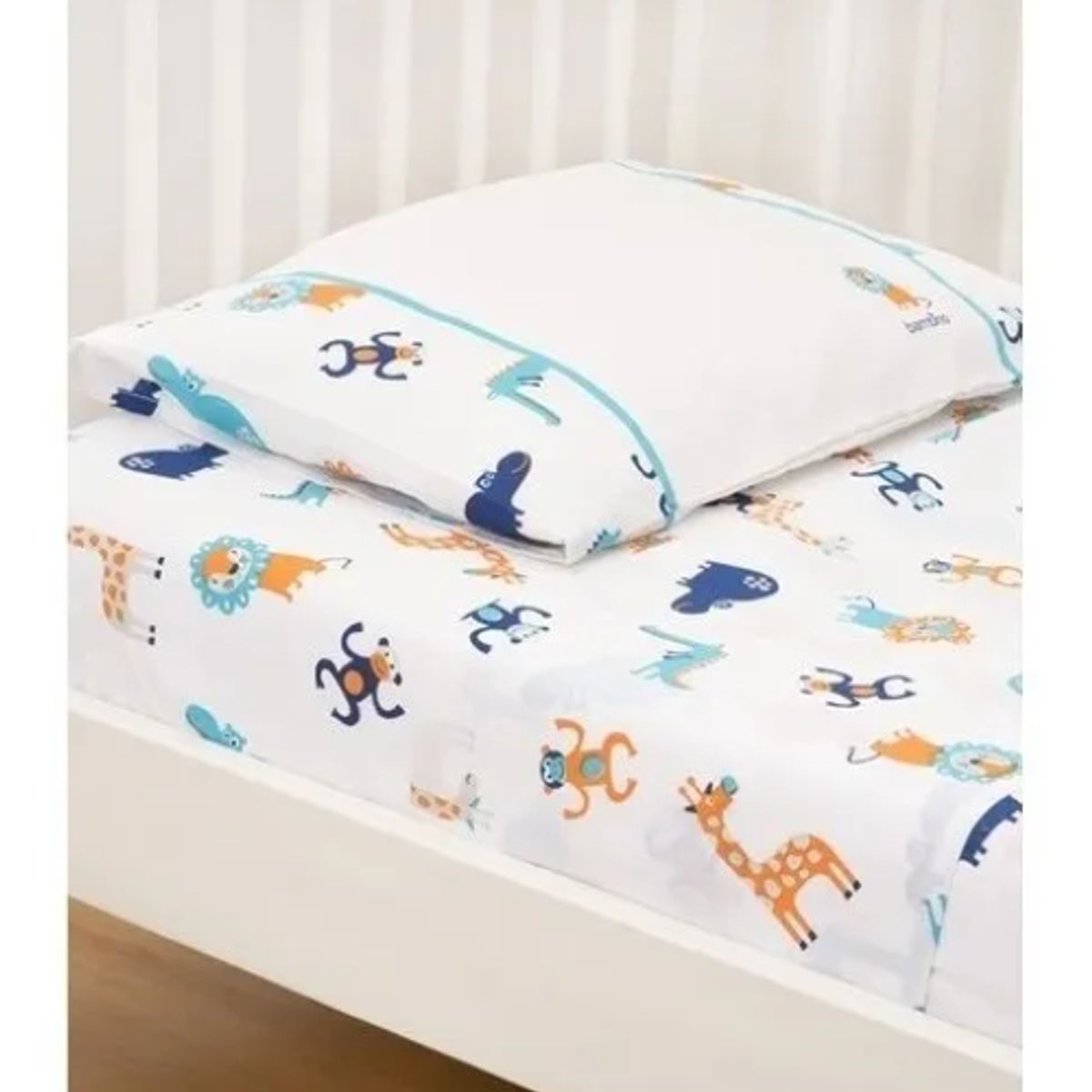 BAMBINO - Set  Sabanas De Cuna Bambino  Conejo Rosado