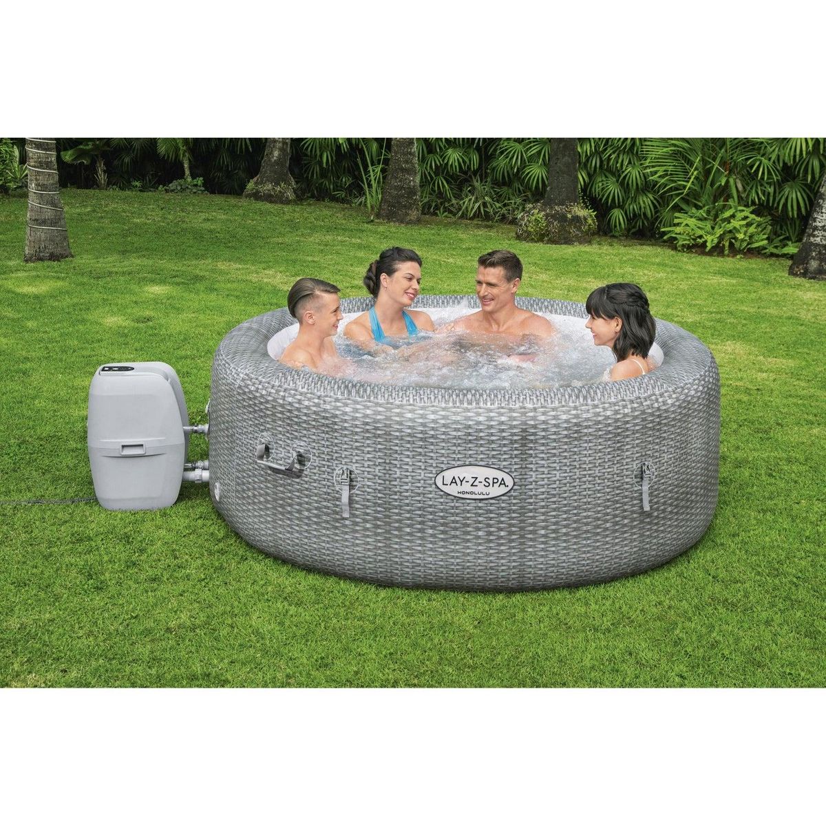 BESTWAY - Spa Jacuzzi Inflable Honolulu 6 Personas Bestway