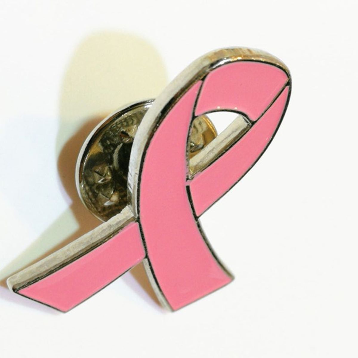 GENERICO - Pin Broche Metálico Contra Cáncer De Mama