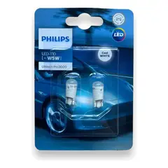 PHILIPS - Kit ampolletas led T10 w5w cola de pez
