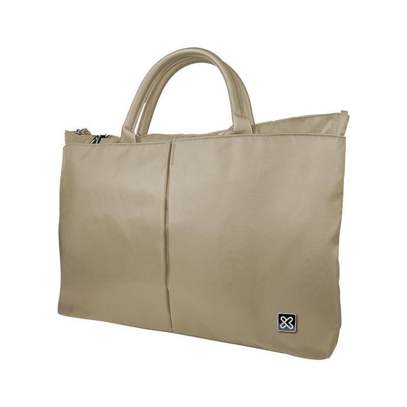KLIP XTREME - Bolso Dama Notebook hasta 15.6" Klip Xtreme KLB-450 - Beige