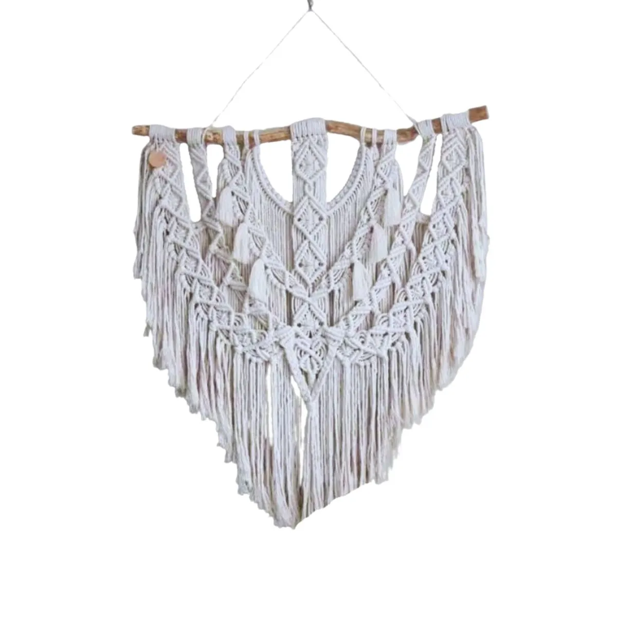 BOHEMIK - Mural Macramé India 75 cm ancho