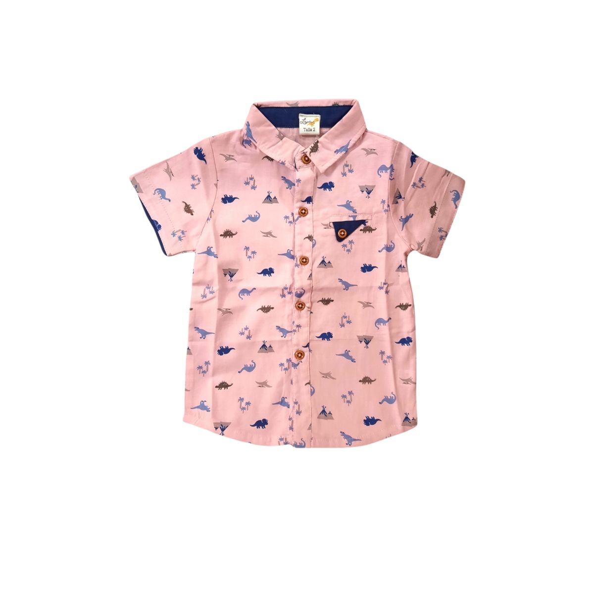 ALI Y LUC - CAMISA NIÑO DINOSAURIO LUC