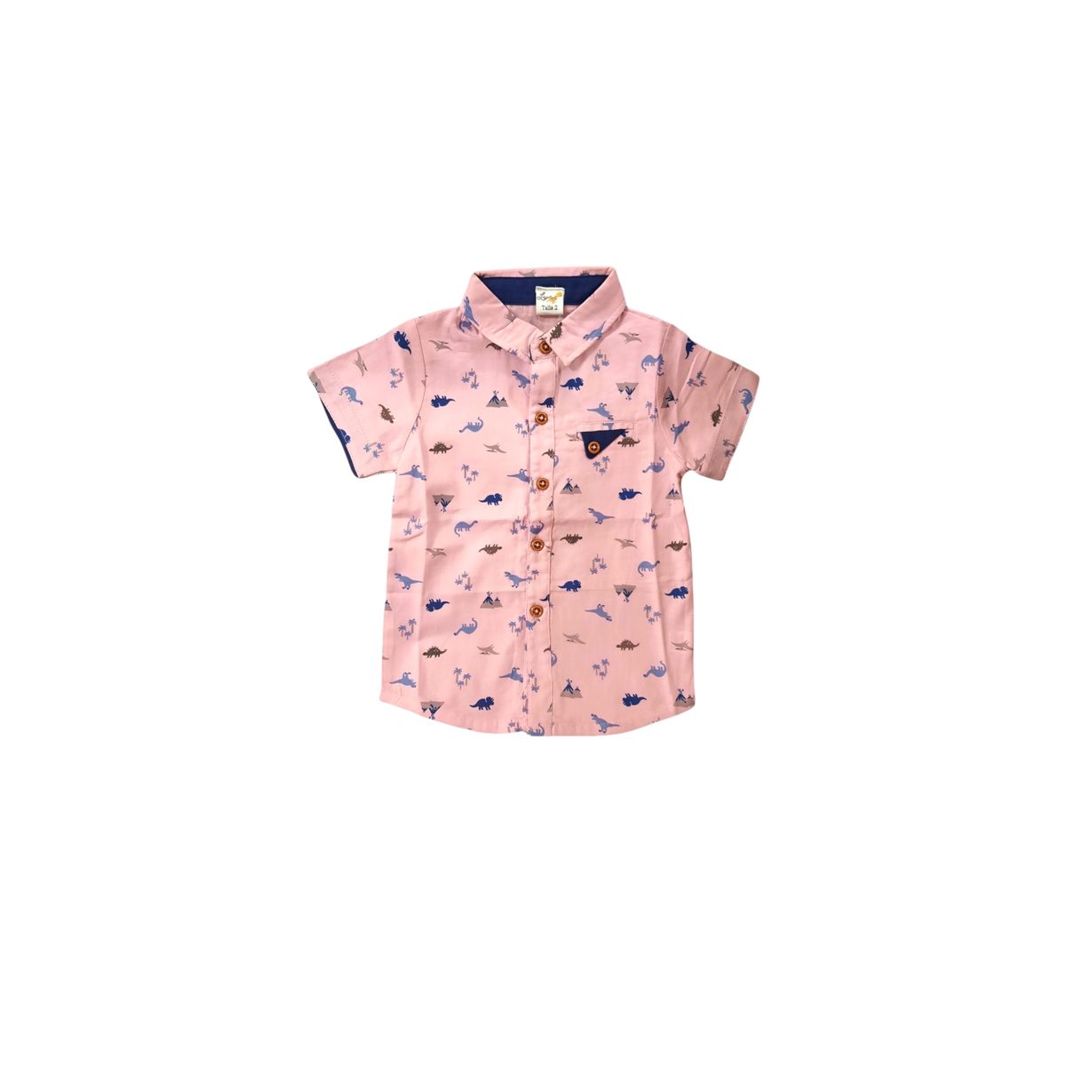 ALI Y LUC - CAMISA NIÑO DINOSAURIO LUC