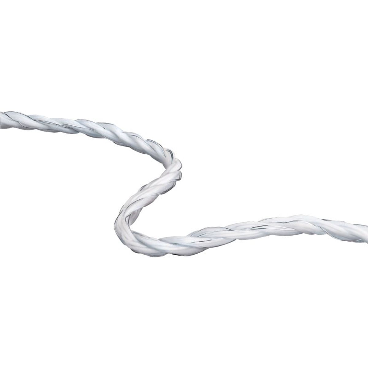 GENERICO - Rollo Cable Poliwire Blanco Para Cerco Eléctrico 250 Metros
