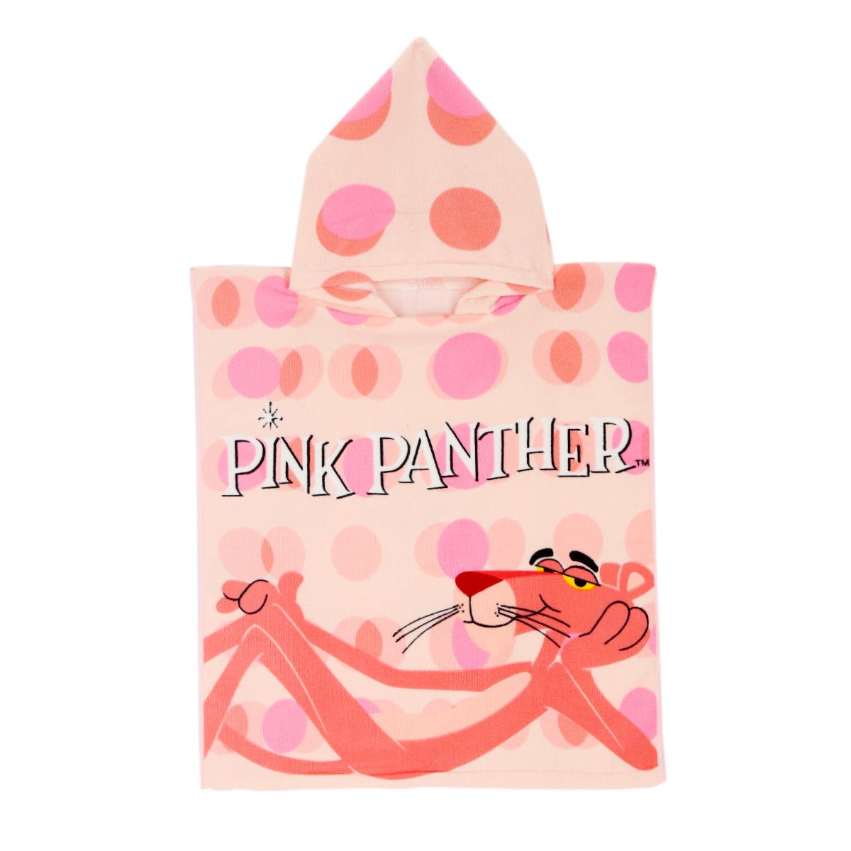 PINK PANTHER - Toalla de Playa con Capucha Pink Panther