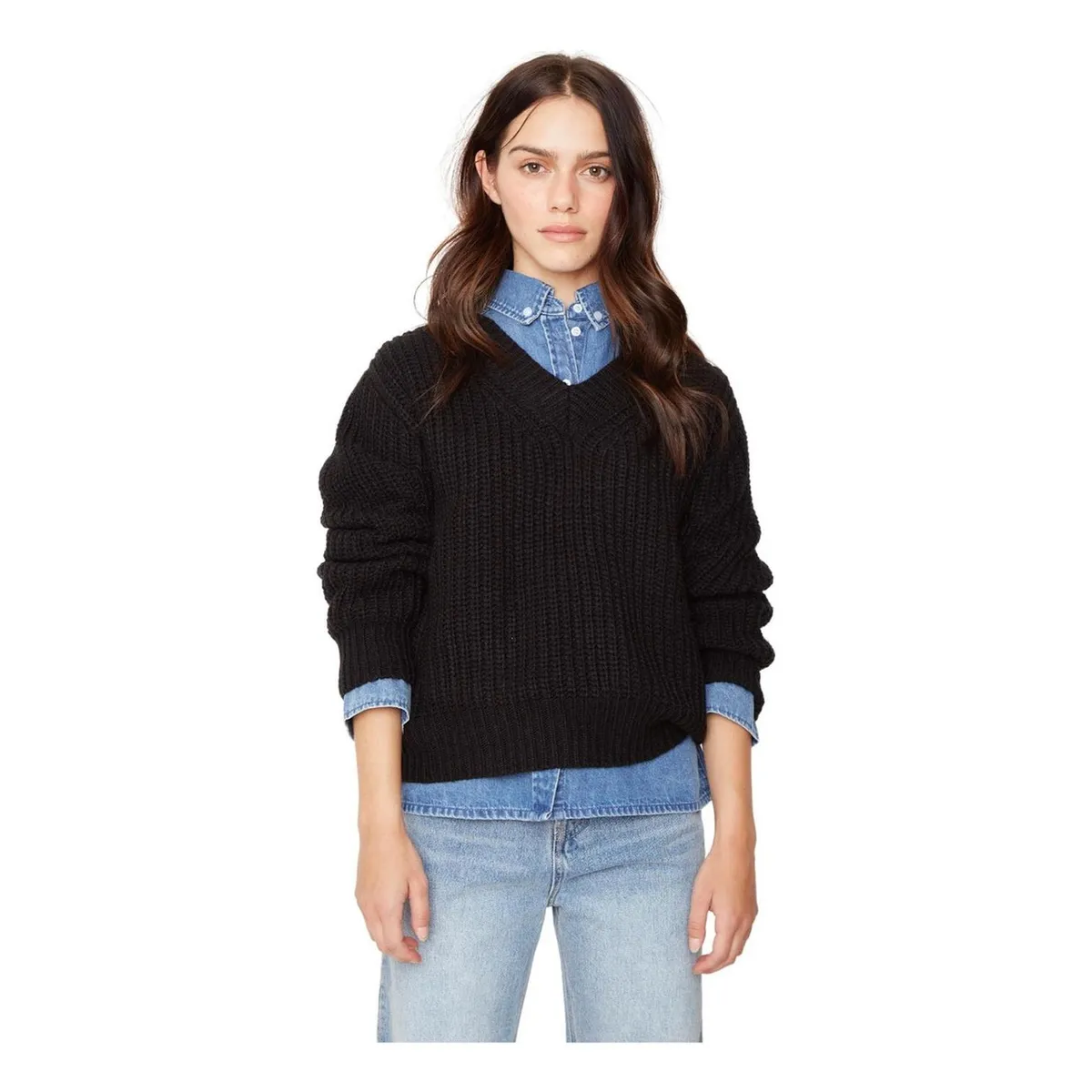 JACINTA TIENDA - Chaleco Lupe negro Jacinta Tienda