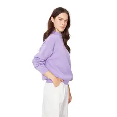 JACINTA TIENDA - Chaleco Estela lila
