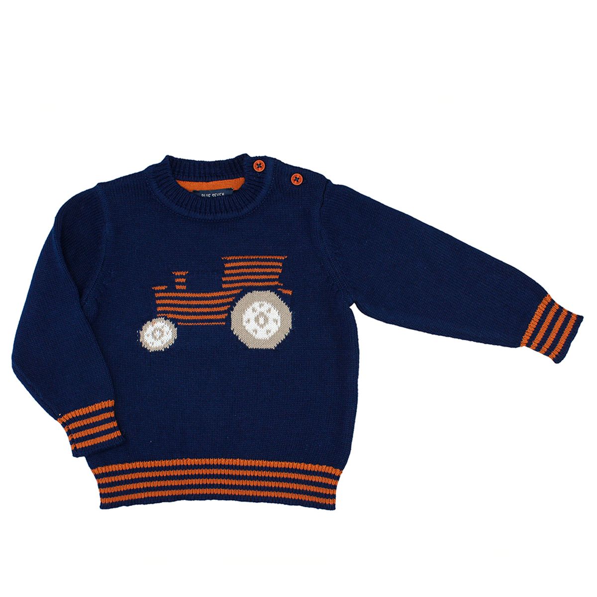 BUBBLE GUMMERS - POLERON NIÑO BUBBLEGUMMERS LITTLE FARM AZUL