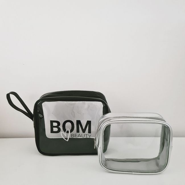 BOM BEAUTY - Set de 2 Estuches Cosmetiqueros para Skincare o Maquillaje