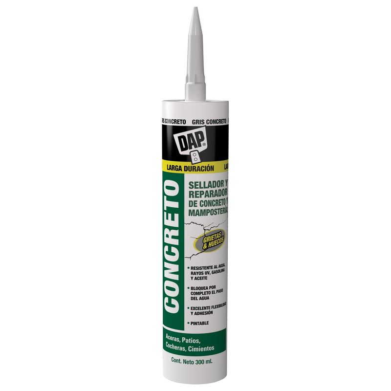 DAP - DAP Sellador y reparador de CONCRETO y mampostería gris