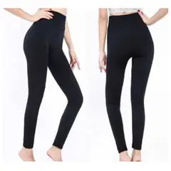 EVERSO - Pack 6 Calzas Polar Sin Costura Mujer Muy Elasticadas..