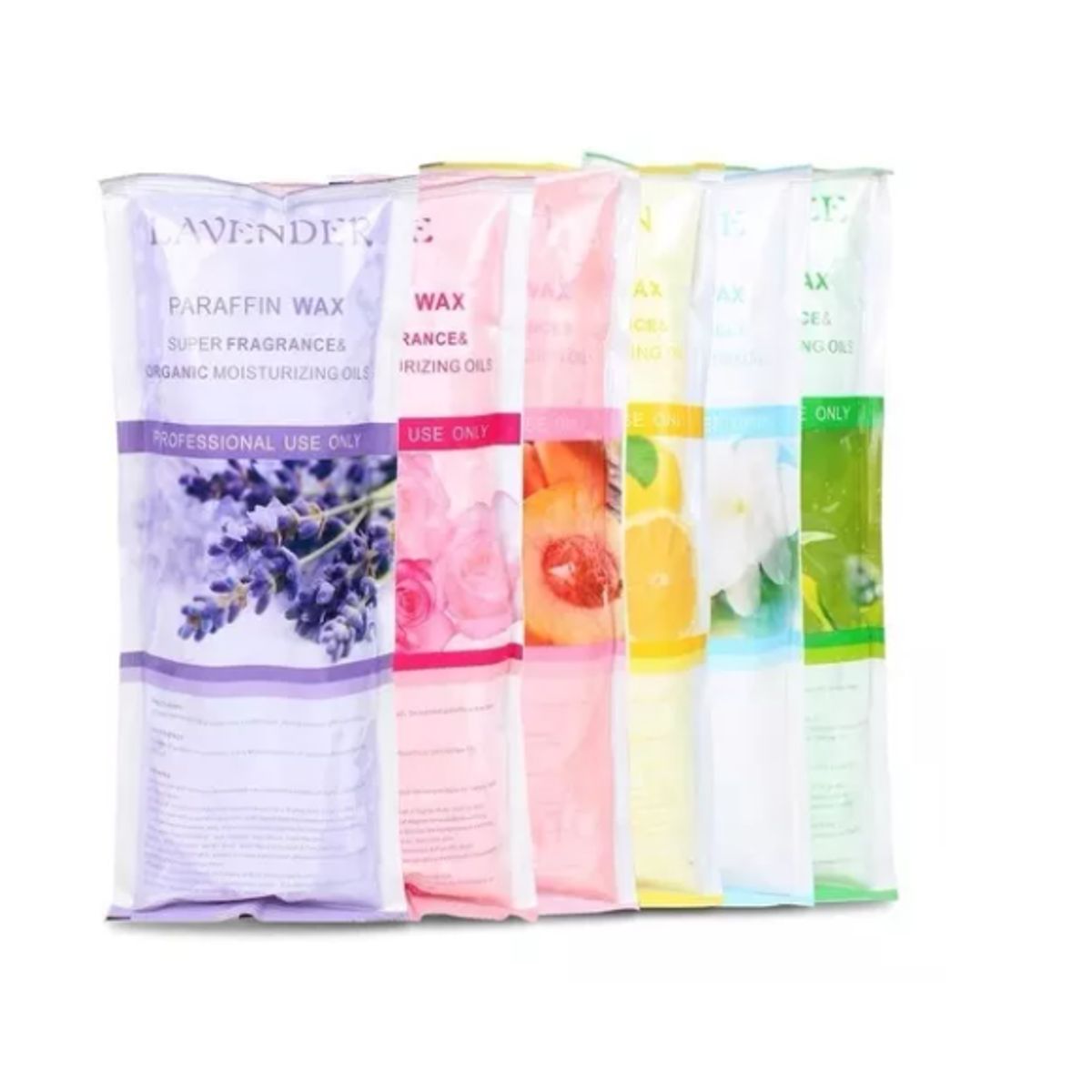 GENERICO - Pack X 4 Cera Parafina Manicure Parafinoterapia De 450gr