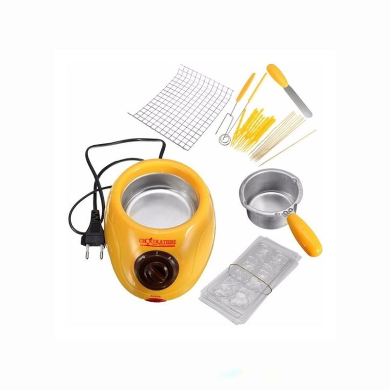GENERICO - Olla Para Derretir Chocolate + 30 Accesorios /maquina Fondue