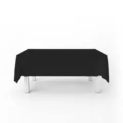 ELIZABETH PEPER - Mantel para Mesa de Tela 140x180 cm Negro
