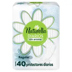 NATURELLA - Protector Diario Sin Aroma 40 Unidades