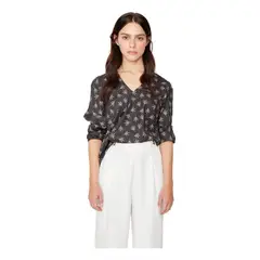 JACINTA TIENDA - Blusa Vesta hojas