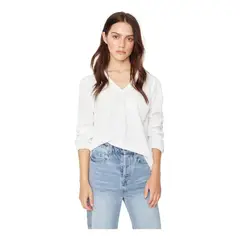 JACINTA TIENDA - Blusa Vesta blanca