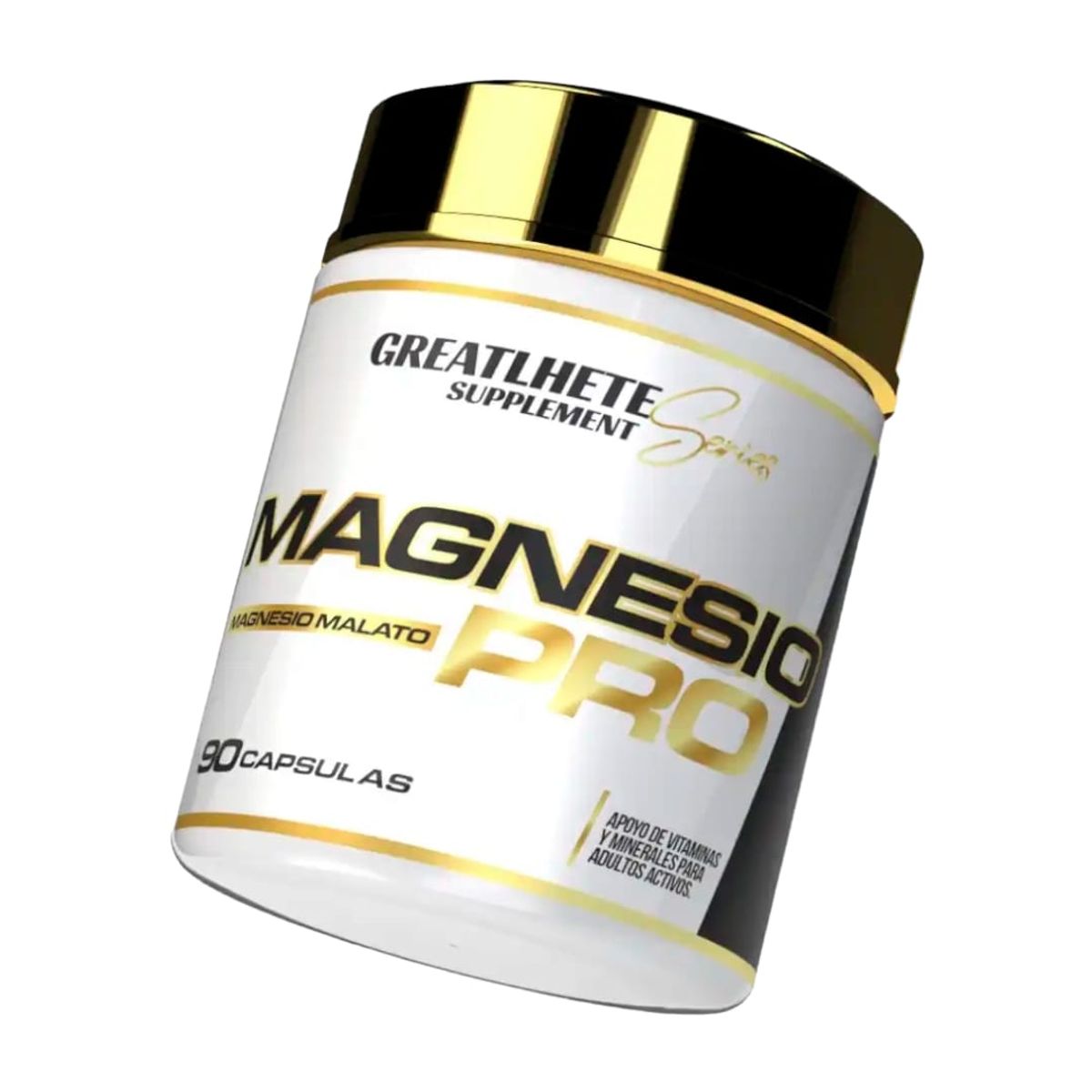 GREATLHETE - MAGNESIO MALATO PRO - 90 CAPSULAS - GREATLHETE