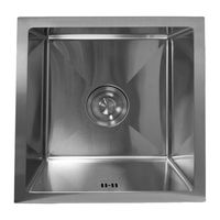 Lavaplatos Cuadrado Bajo Cubierta MD4141 41x41x20cm