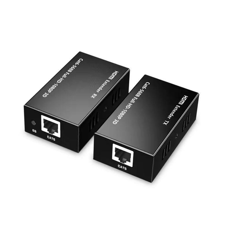 GENERICO - EXTENSOR HDMI HASTA 60 METROS POR UTP. CAT.5E/CAT.6. ACTIVO