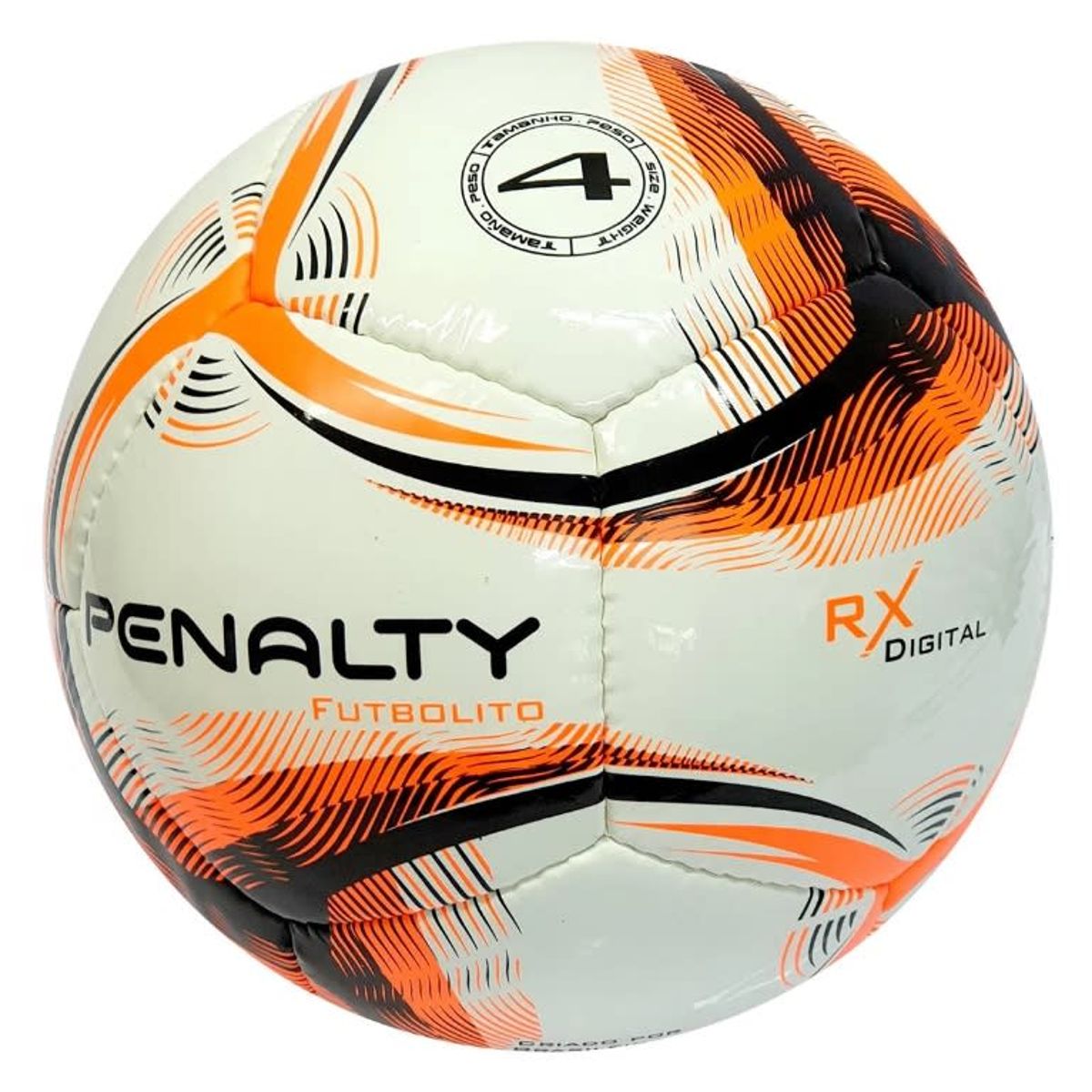 PENALTY - Balon Futbolito Baby Futbol N4 Penalty Rx Digital Bote Medio