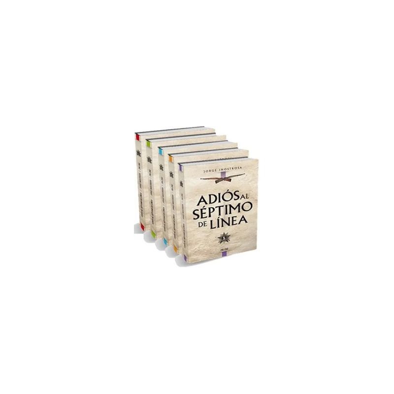 ZIG ZAG - ADIOS AL SEPTIMO DE LINEA (PACK 5 TOMOS)