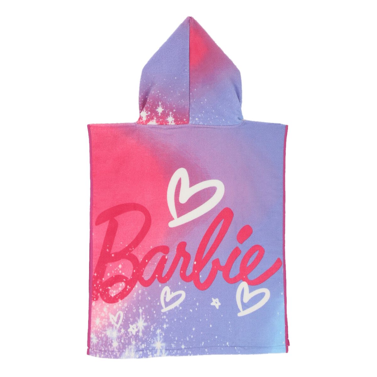 BARBIE - Toalla de Playa con Capucha Barbie