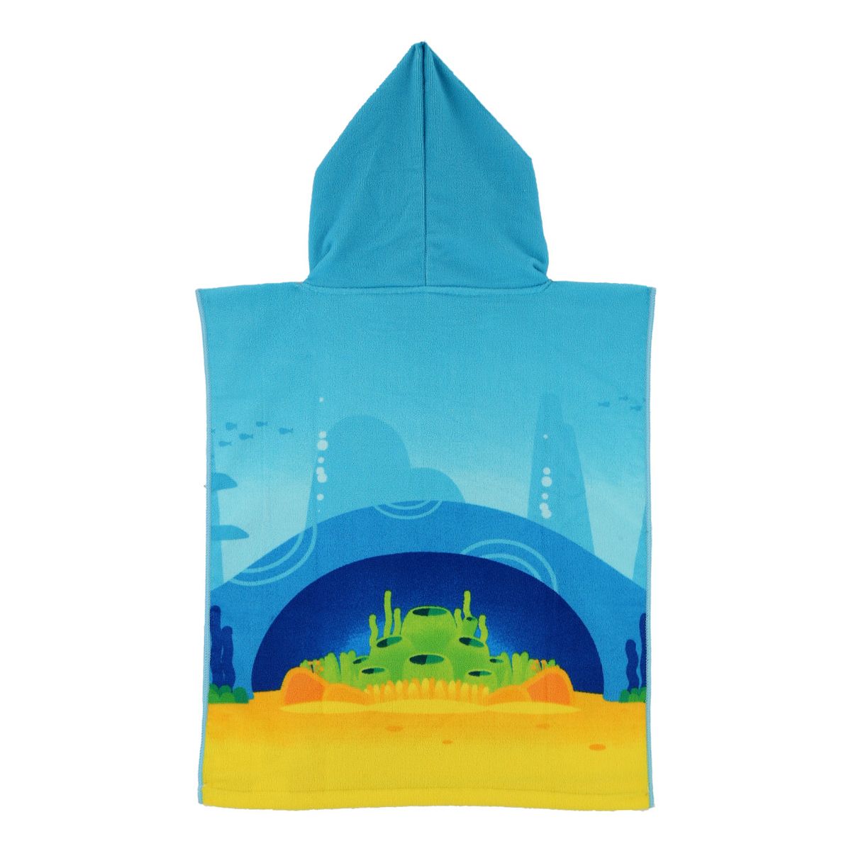 BABY SHARK - Toalla de Playa con Capucha Baby Shark