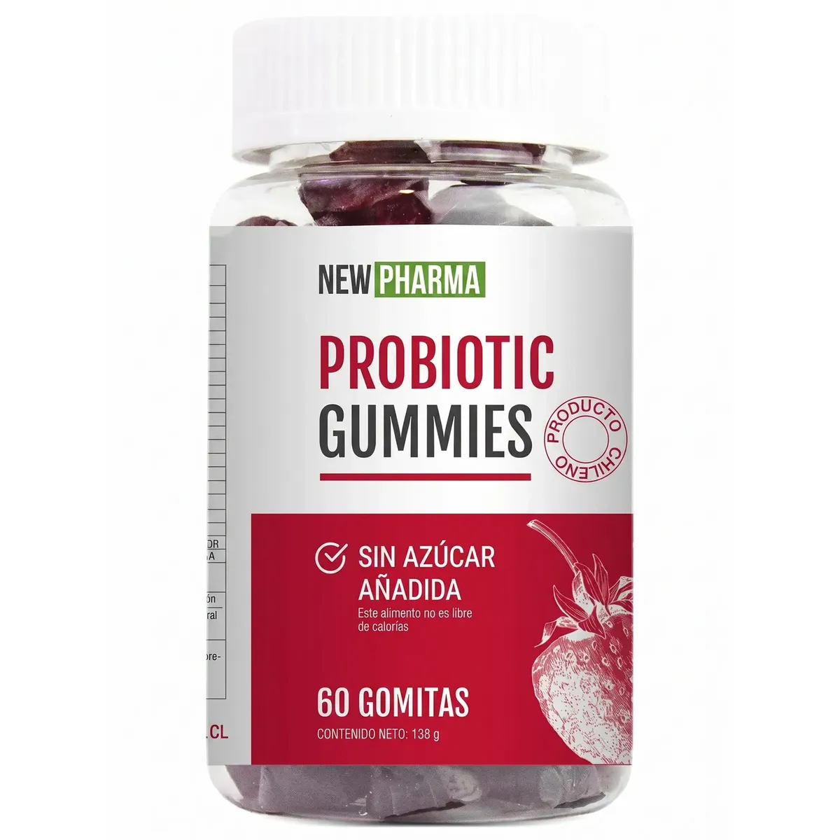 NEWPHARMA - Probióticos - Gomitas 60 Unidades