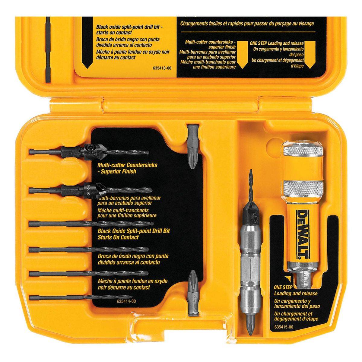 DEWALT - Set Adaptador Rápido Avellanar/atornillar Dewalt Dw2735p