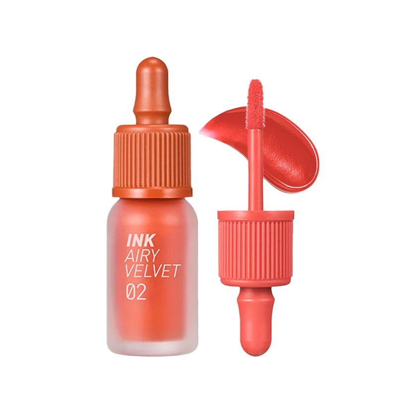PERIPERA - Labial Ink Airy Velvet 02 selfie orange browm - Peripera