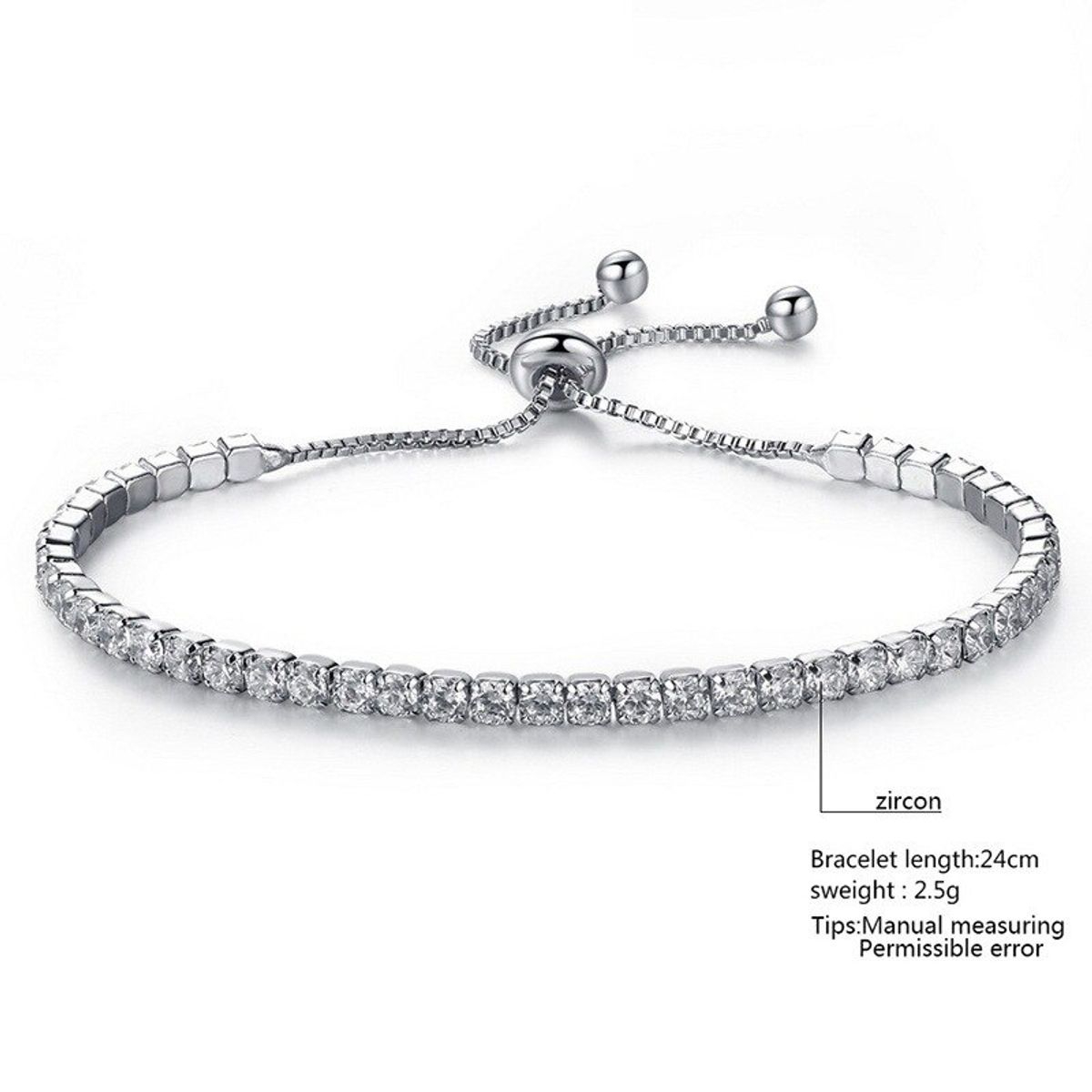 LUXURYJOYAS - Pulsera Hechas Con Cristal Austriaco Oro bañado Ajustable