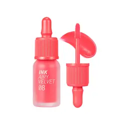 PERIPERA - Labial Ink Airy Velvet 08 Pretty orange pink -