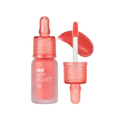 PERIPERA - Labial Ink Airy Velvet 16 favorite orange pink -