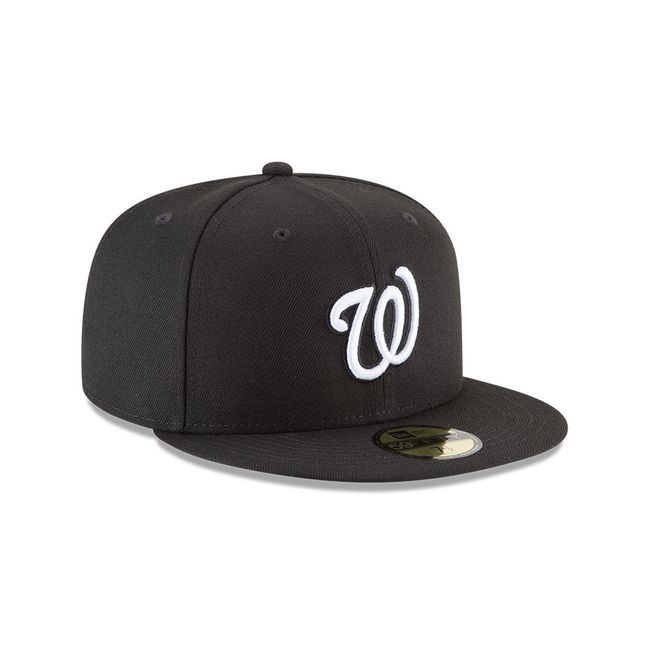NEW ERA - Jockey Washington Nationals MLB 59Fifty Black New Era