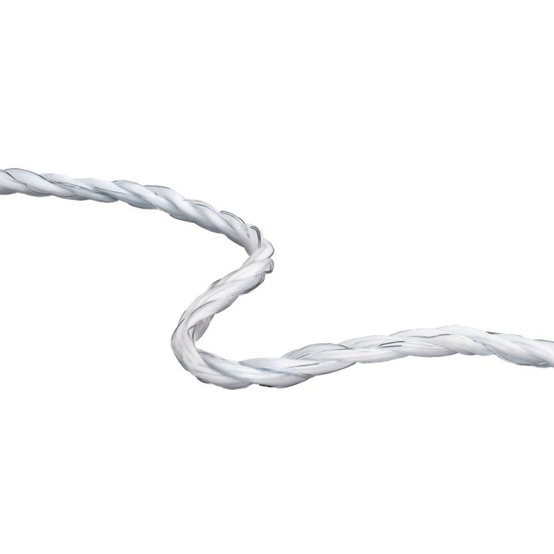 GENERICO - Rollo Cable Poliwire Blanco Para Cerco Eléctrico 500m Speedrite