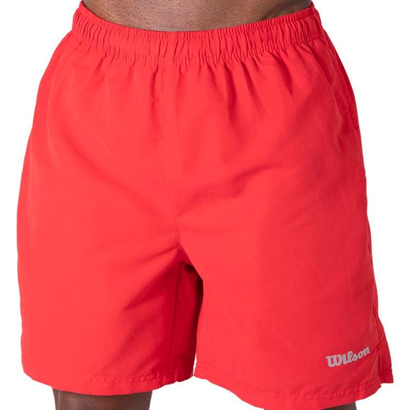 WILSON - Short Hombre Microfibra Rojo Wilson