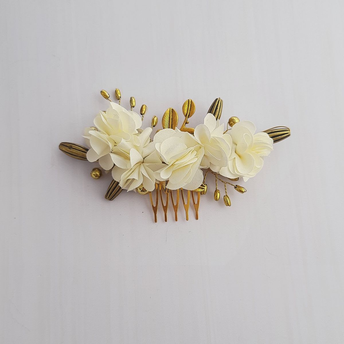 RUBOR - Tocado novia Peine Hania