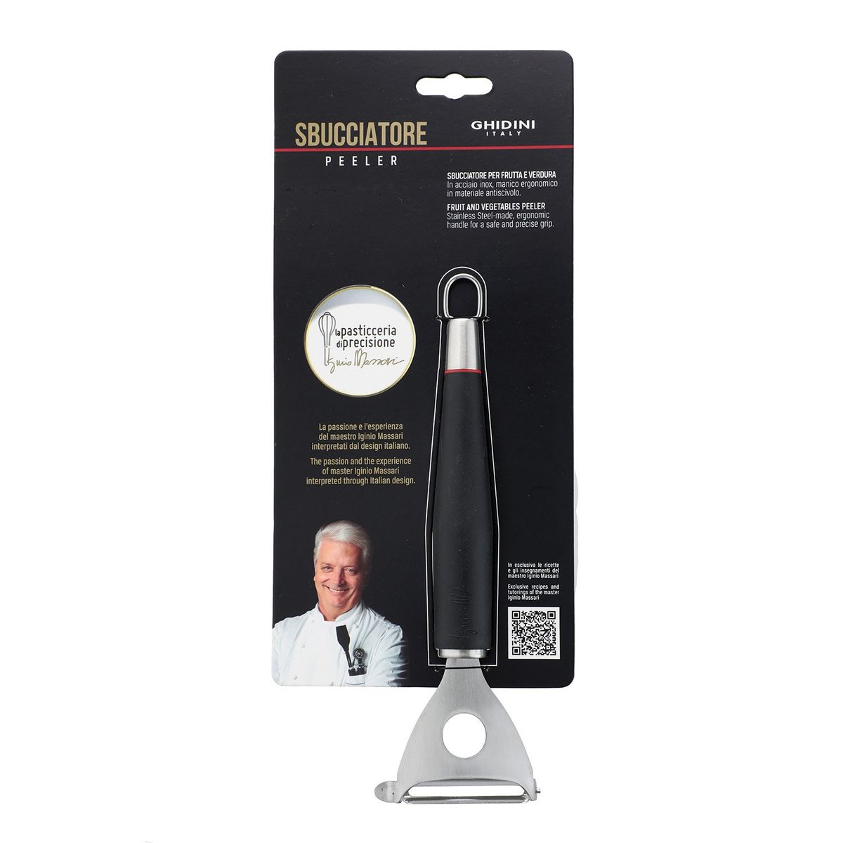 GHIDINI - Pelador de Frutas y Verduras Massari