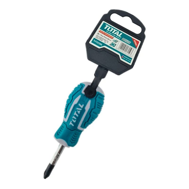 TOTAL TOOLS - Destornillador Cruz Imantado Ph2 38mm Total Tht22386