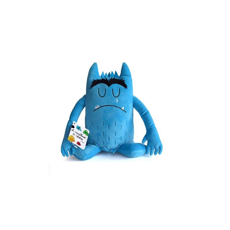 GENERICO - MONSTRUO DE COLORES PELUCHE AZUL TRISTEZA