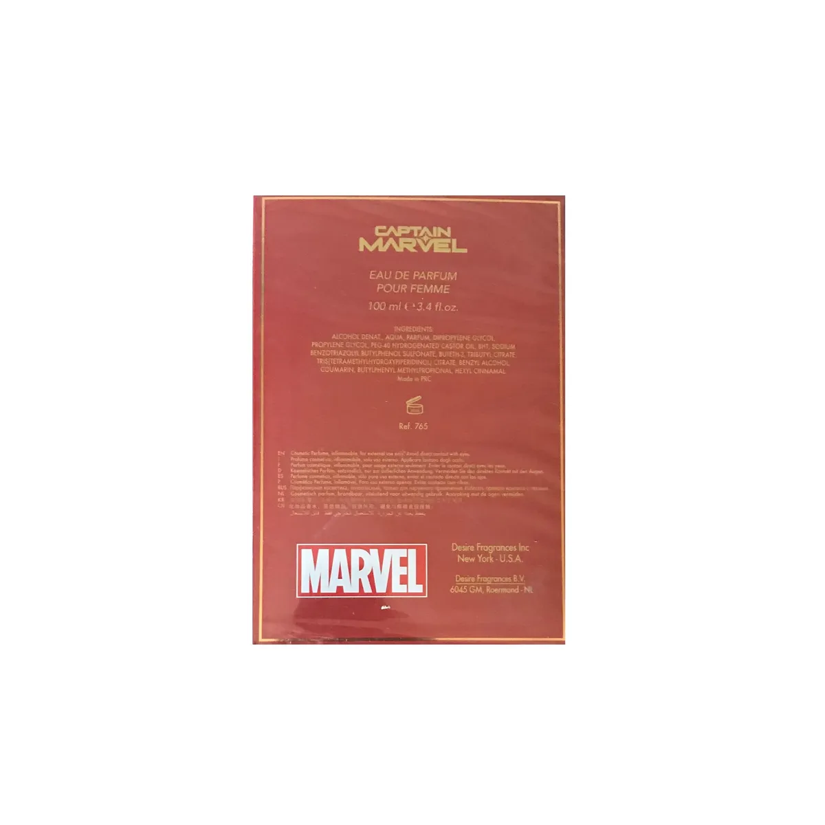 MARVEL - Perfume Capitana Marvel Woman Edp 100Ml